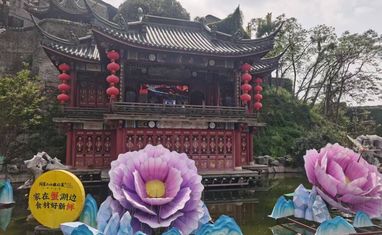 江苏镇江 西津渡戏台 古今传奇