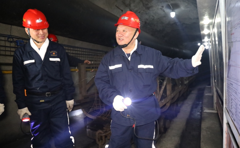 王戈在峻德矿调研检查时强调 从严从细排查整治各类...